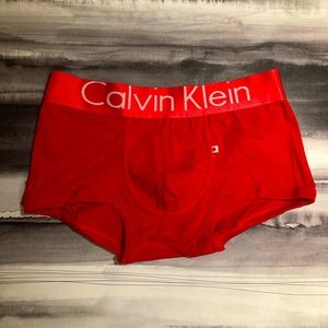 Calvin Klein Red Boxer Briefs | Size Small